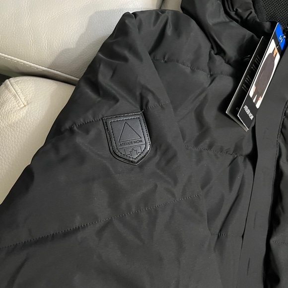 NWT - Atelier Noir by Rudsak Men's Kenneth Quilted Puffer Jacket - Size L - Picture 9 of 15